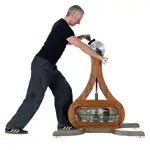 NOHrD WaterGrinder upper torso exerciser cherry