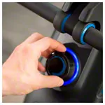 Image shows Horizon Fitness rowing machine Oxford 6