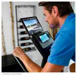 Image shows Horizon Fitness 5.0U Upright Bike