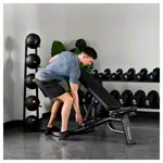 Vision Adjustable Bench adjustable weight bench, 135x70x51 cm