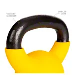 Kettlebell, 4 kg, yellow