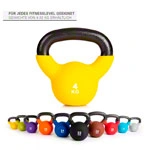 Kettlebell, 4 kg, yellow