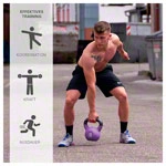 Kettlebell, 12 kg, purple
