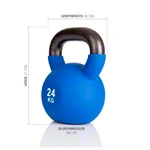 Kettlebell, 24 kg, blue