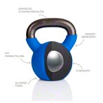 Kettlebell, 24 kg, blue