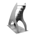Image shows Shelf for 8 kettlebells