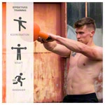 Kettlebells 4-24 kg, set of 8