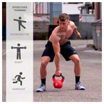 Kettlebells set 10 kettlebells 4 to 32 kg, incl. tray