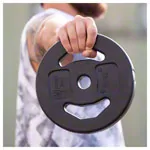 Image shows pumpset! -weight plates made of vinyl, � 2.7 cm, 2.5 kg, one piece