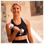 Chrome dumbbell massive, 5 kg, one piece