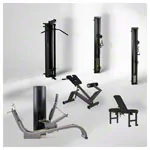 Image shows Sport-Tec physical therapy equipment set premium