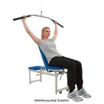 Image shows Latissimus training