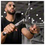 Triceps bar, W-shape
