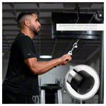 Half round triceps handle, 45 cm