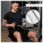 Triceps cable grip, V-shape