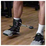 Hand and Foot strap made of leather with Velcro fastener
