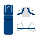 Ferrox therapy table Chagall 5 Neo with all-round switch