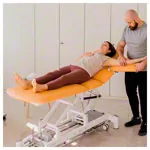 Ferrox therapy table Chagall 5 Neo with wheel lifting system and all-round switch