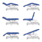 Therapy couch Smart ST3 DS roof position, wheel-lifting system and all-round control