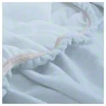 Image shows Massage tables cover with nose slit opening, 200x85 cm