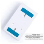 Image shows Universal holder for tissue and glove boxes