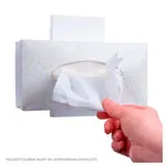 Image shows Universal holder for tissue and glove boxes