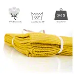 Image shows Pique-ceiling with decorative stitch bordering, 210x150 cm