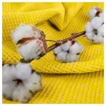 Image shows Pique-ceiling with decorative stitch bordering, 210x150 cm