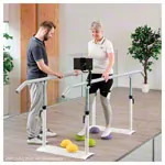Exclusive parallel bars, beam length 3.5 m made of metal