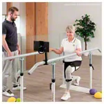 Exclusive parallel bars, beam length 3.5 m made of metal