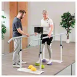 Parallel bars standard beam length of 3.5 m made of metal