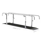 Parallel bars exclusive, extra deep, beam length 3 m made of metal