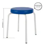 Image shows Gymnastics stool Exclusive with comfort pad,  38 cm
