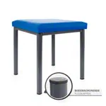 stool robusta with cushion, L x B 40 x 40 cm, frame color anthrazite