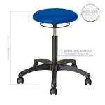 Rotatory stool standard with cushion and wheels