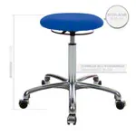 Rotatory stool exclusive with cushion and wheels