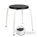 Exclusive multi-purpose stool with PU seat  34 cm