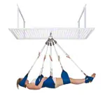 Ceiling sling table standard, LxW 190x70 cm
