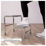 Image shows Exercise level in two stages
