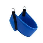 Image shows Triangular heel loop, pair