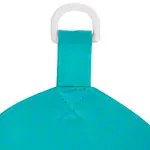 Sandbag with ring, 16x25 cm, 1 kg, turquoise