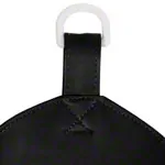 Sandbag with ring, 34x29 cm, 5 kg, black