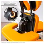 Image shows Sport-Tec mobile Massage chair relax incl. transport bag