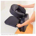 Image shows Sport-Tec Portable Massage Table Attachment Relax + Carry Bag