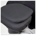 Image shows breathing hole plug for NUBIS Lite massage table, black