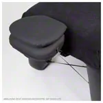 Image shows breathing hole plug for NUBIS Lite massage table, black