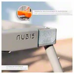 NUBIS Inflatable massage table Pro Osteo 2.0, L x W x H 190 x 65 x 58-80 cm