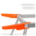 NUBIS Inflatable Massage Table Pro XL 2.0, L x W x H 210 x 75 x 58-80 cm