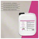 Image shows cosiMed massage lotion wild rose, 5 l