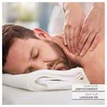 Image shows Massage Oil Ginkgo Lime, 1 l